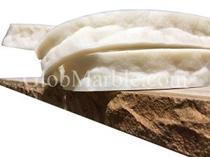 GlobMarble 2" x 8' Concrete Edge Form Liners