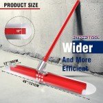 48"x12" Concrete Bull Float and Finishing Trowel Kit