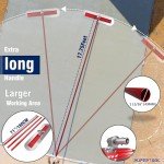 48"x12" Concrete Bull Float and Finishing Trowel Kit