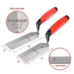 Goldblatt Margin Trowel Set for Masonry Work
