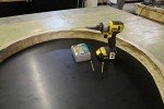 Stone Master Molds Chiseled Edge Concrete Countertop Edge Form Liner 10'x2.5"x2", Recycled Material