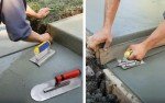Stainless Steel Concrete Trowel and Edger Set