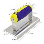 Stainless Steel Concrete Edger and Groover Tool Set