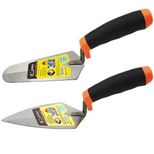 ESreake 2-Piece Masonry Trowel Set, 6 Inch