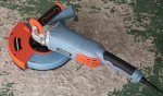WoHenHao 7 Inch Concrete Grinder Set, with Dust Extraction Shroud and Diamond Grinding Wheel, Tile Adhesive Removal Machine