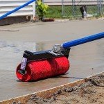 MARSHALLTOWN Rock'N'Roller, Concrete Roller Border, Cobblestone Pattern, 33-1/8 Inches, Made in the USA, REDRR120