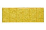 Old World Soldier Brick Concrete Stamp for Borders by Walttools | Rustic Decorative Stone Rectangular Tile Pattern, Sturdy Polyurethane Texturing Mat, Realistic Detail (Single)