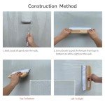 Nichiyo Handle Trowel Hand Finish Concrete Trowel with Comfort Handle for Texturing Concrete in Curbs, Gutters and Other Hard to Reach Areas(WT402C)