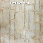 Classic Brick Patterned Paint Roller for Walls
