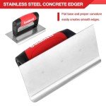 Goldblatt Concrete Edger and Groover Tool Set