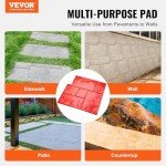 VEVOR 24"x24" Polyurethane Concrete Stamp Mat