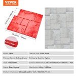 VEVOR 24"x24" Polyurethane Concrete Stamp Mat