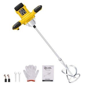 2300W Handheld Electric Concrete Mixer with 6 Speeds