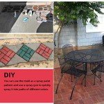 Reusable Concrete Molds for Garden Pathways