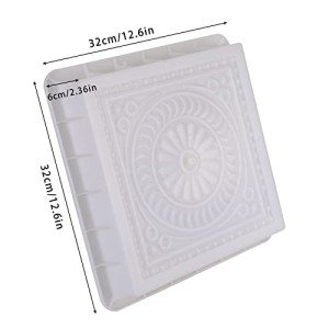 Reusable Square Concrete Stepping Stone Molds