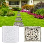 Reusable Square Concrete Stepping Stone Molds
