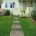 Reusable Square Concrete Stepping Stone Molds