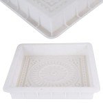 Reusable Square Concrete Stepping Stone Molds