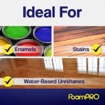 10-Inch Foam Applicator for Easy Floor Coating