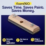 10-Inch Foam Applicator for Easy Floor Coating
