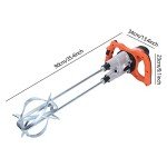 Double Paddle Electric Mortar Mixer 1800W