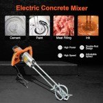 Double Paddle Electric Mortar Mixer 1800W