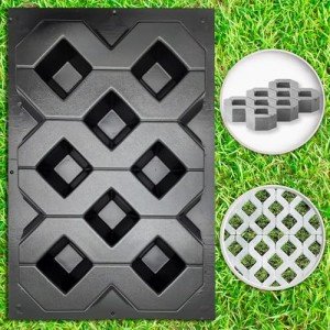 BETONEX Grass Block Concrete Paver Mold 2mm
