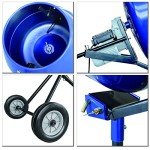 Redsun Electric 5 Cu Ft Portable Concrete Mixer