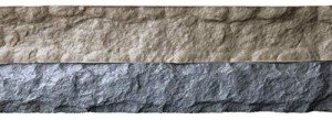 Chiseled Edge Concrete Countertop Form Liner 8'x6"x2