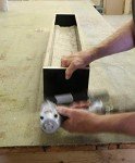 Chiseled Edge Concrete Countertop Form Liner 8'x6"x2