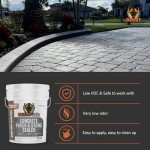 Wet Look Satin Finish Concrete and Stone Sealer