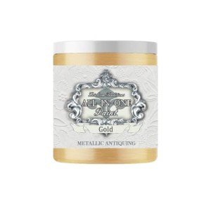 Gold Metallic Antiquing Gel for Concrete Stamps