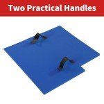 4-Piece Concrete Stamps Set - Slate Texture Mats