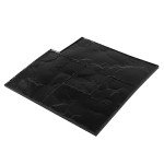 4-Piece Concrete Stamps Set - Slate Texture Mats