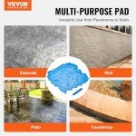 VEVOR 18"x18" Decorative Concrete Stamps Mat