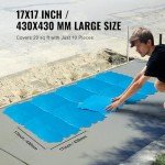 VEVOR 18"x18" Decorative Concrete Stamps Mat