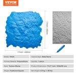 VEVOR 18"x18" Decorative Concrete Stamps Mat