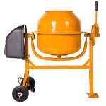 Fujampe 4.2 Cu Ft Heavy Duty Cement Mixer