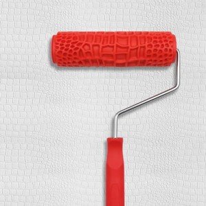 Geometric Pattern Paint Roller for 3D Texturing