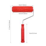 Geometric Pattern Paint Roller for 3D Texturing