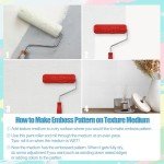 Geometric Pattern Paint Roller for 3D Texturing