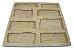 Limestone Flat Concrete Stamp Mold - 22.75x20.5