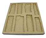 Limestone Flat Concrete Stamp Mold - 22.75x20.5