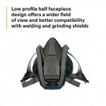 Comfort Half Facepiece Respirator with Cool Flow Valve