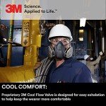 Comfort Half Facepiece Respirator with Cool Flow Valve