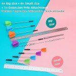 Epoxy Mixer Paddles - 4 Reusable Paint Tools