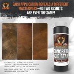 BEEST Acid Stain for Stamped Concrete - Burnt Ember