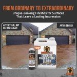 BEEST Acid Stain for Stamped Concrete - Burnt Ember