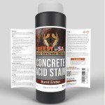 BEEST Acid Stain for Stamped Concrete - Burnt Ember