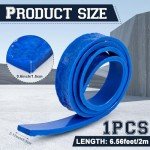 Chiseled Rock Edge Concrete Form Liner 2.17" W